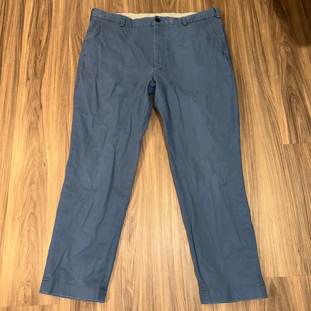 Brooks Brothers Clark Chino‎ Pants Blue Casual Everyday Size 38x30